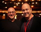 Joe bonadio and yours truly bank of america theatre chicago