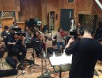 Recording strings on new train record